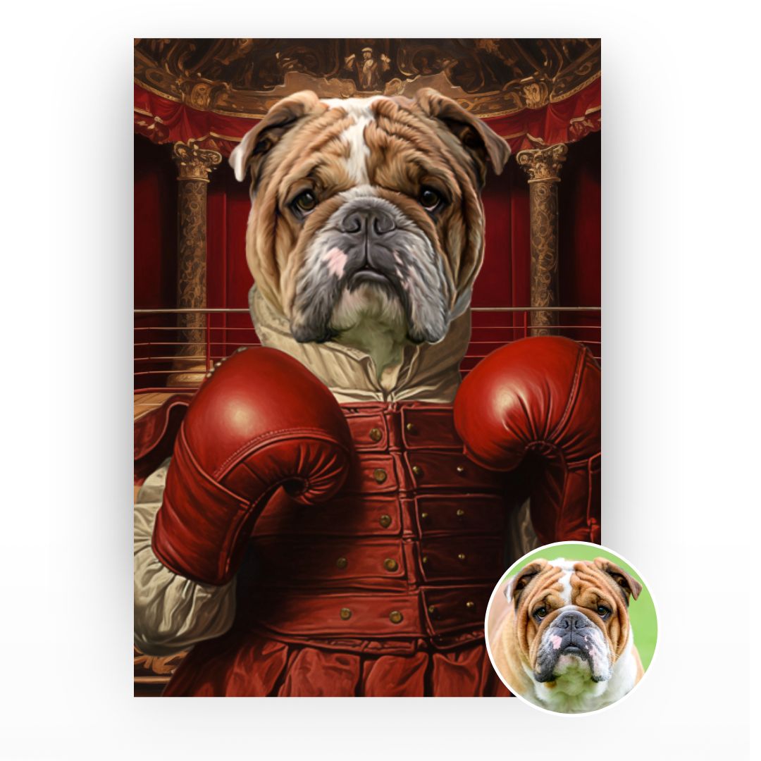 The Boxer - Pet Portrait