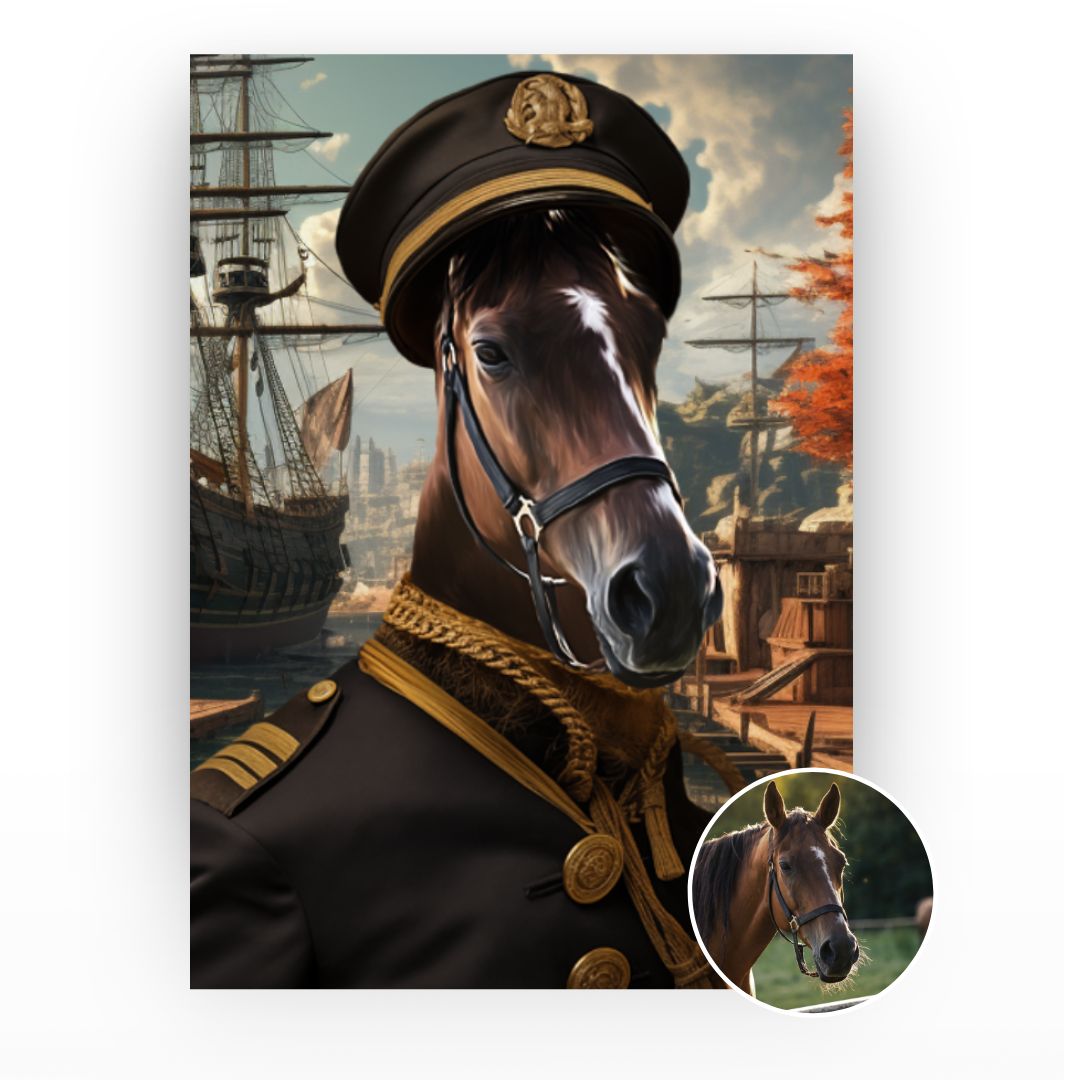 The Captain - Pet Portrait