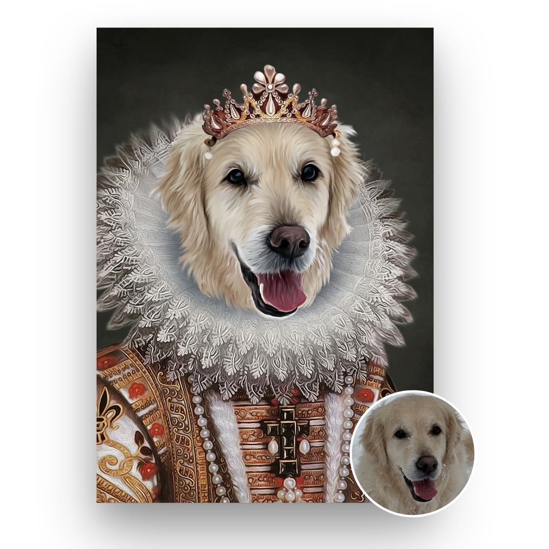 La Reina - Retrato de Mascota